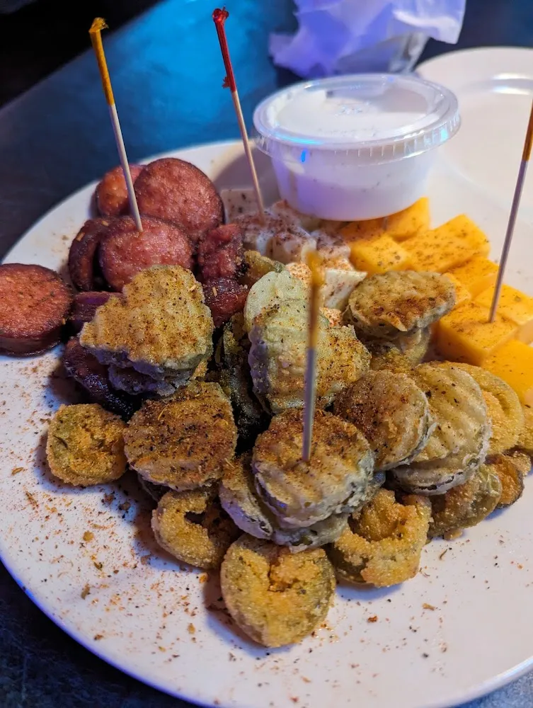 Cheese and Sausage Plate